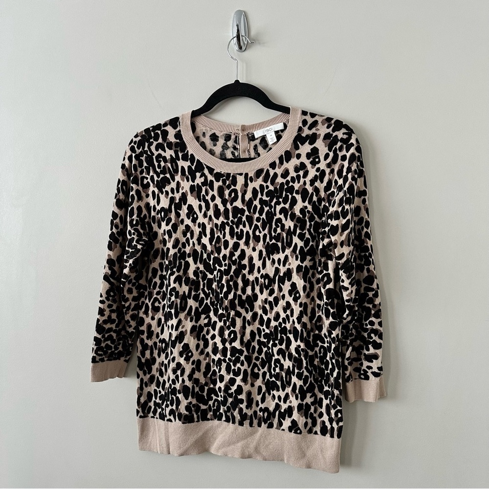 1901 - Leopard Print Spring Sweater - Picture 3 of 9